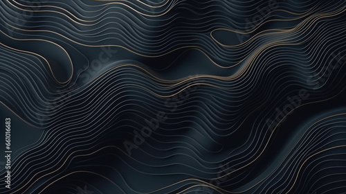 An abstract dark background resembling a contour map, evoking a sense of depth and mystery through intricate, enigmatic lines