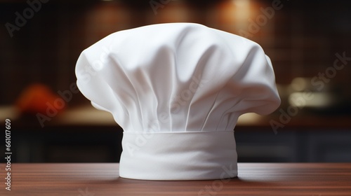 chef hat on a white background generated by AI