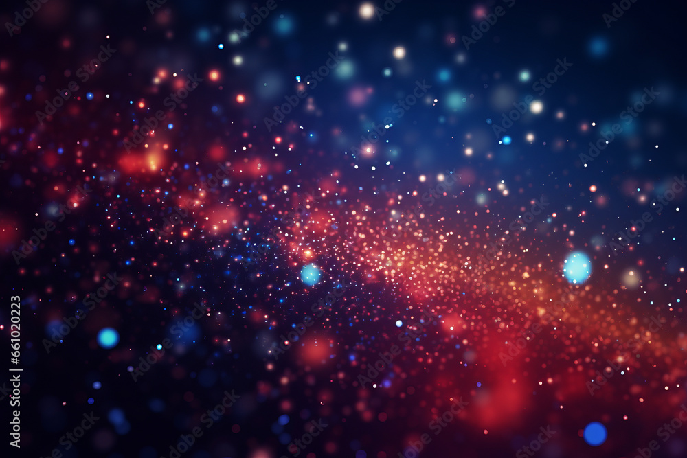 Abstract Glowing Particles Background Abstract Glowing Particles Background