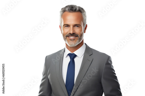 Financial Advisor Smiling Face On Transparent Background. photo