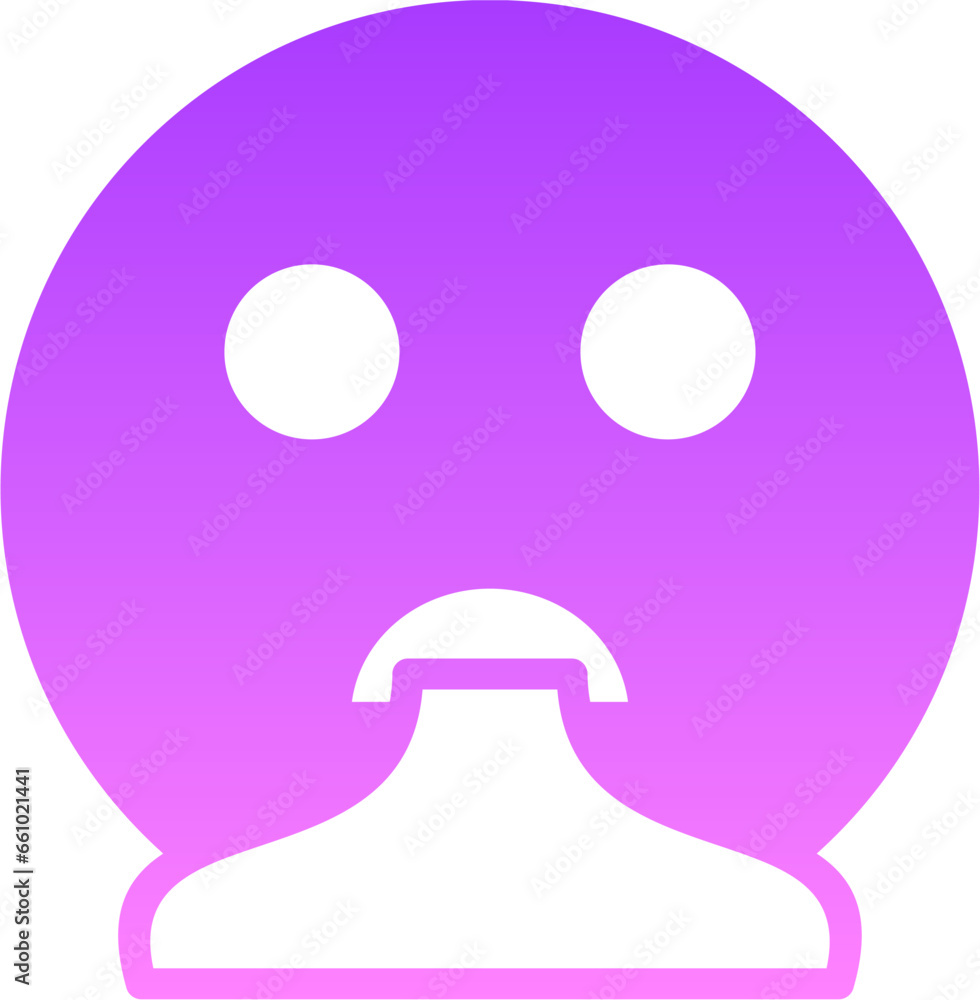 puke Glyph Gradient Icon pictogram symbol visual illustration puke Glyph Gradient Icon pictogram symbol visual illustration