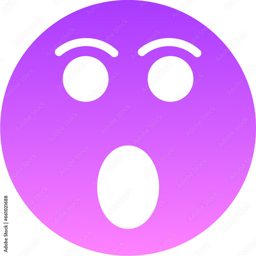 Fototapeta premium shock Glyph Gradient Icon pictogram symbol visual illustration