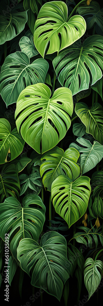 Mysterious Jungle: A Symphony of Wet Leaves,green leaves background,green leaves of a plant,background of leaves Mysterious Jungle: A Symphony of Wet Leaves,green leaves background,green leaves of a plant,background of leaves