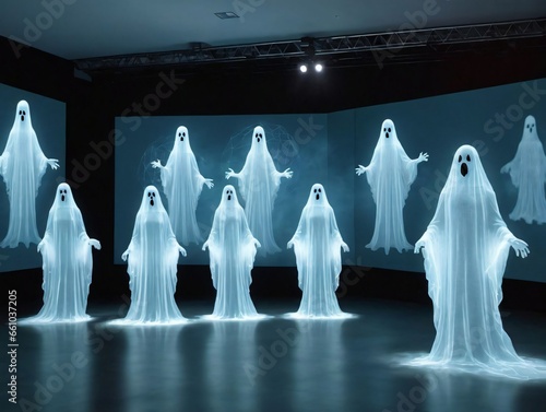 Ghost - Themed Halloween Party Ideas