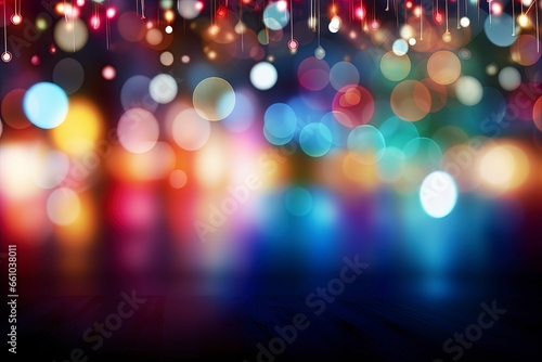 blurred new year background, generative ai
