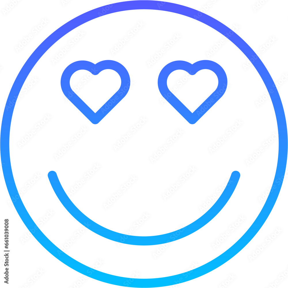heart eyes Line Icon pictogram symbol visual illustration heart eyes Line Icon pictogram symbol visual illustration