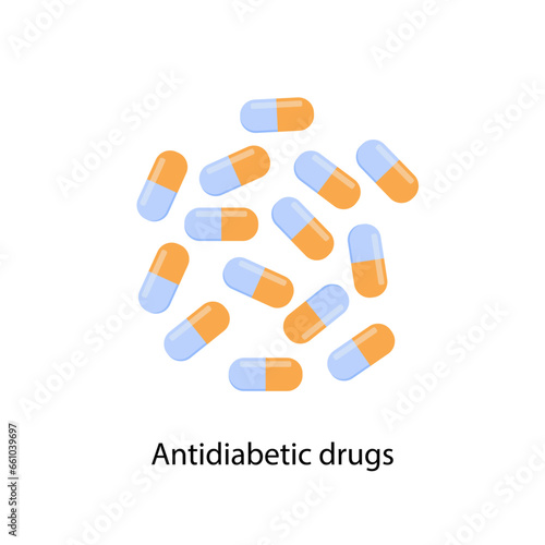 Antidiabetic drugs. Diabetes mellitus type 1, pancreas's failure to produce enough insulin and type 2, cells fail to respond to insulin (Insulin resistance). Result in high blood glucose levels.