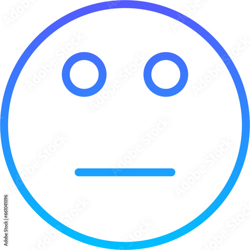 sad Line Icon pictogram symbol visual illustration