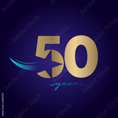 50 Years logo, vector, logo