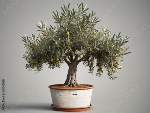 Olive Tree In Pot