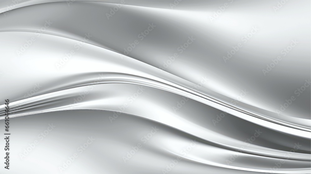 Close up of silver object, silver foil metallic wall, abstract texture background