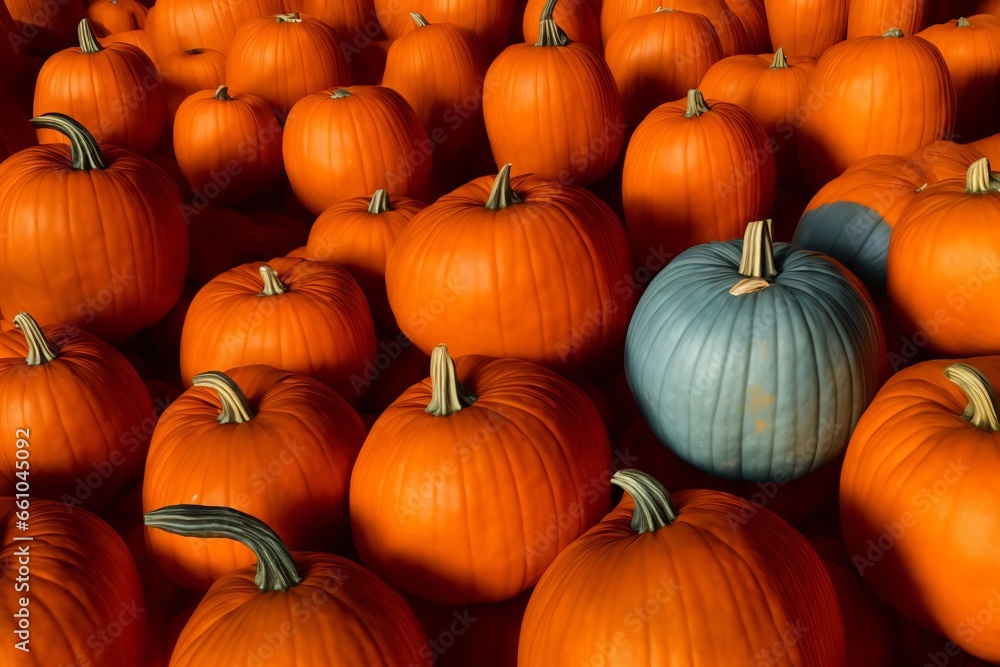 A Large Group Of Pumpkins A Large Group Of Pumpkins