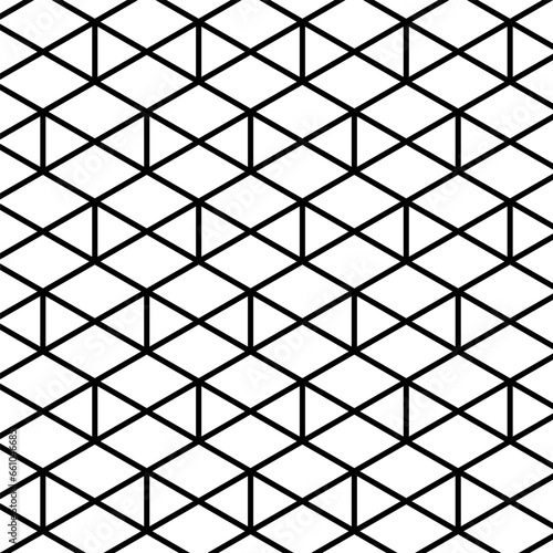 Abstract geometric pattern with lines. Black and white texture. Vector illustration