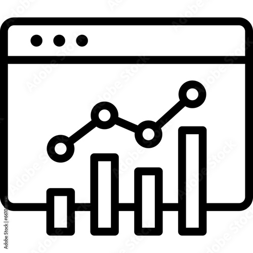 Analytics Outline Icon