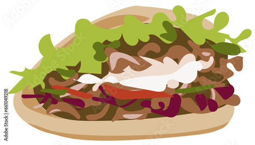 German Food and Snacks Doner Kebab