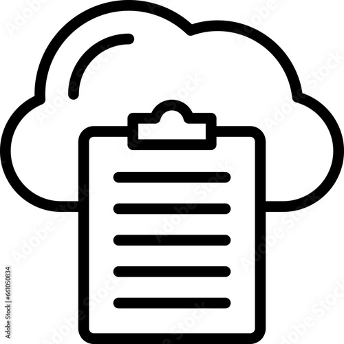 Cloud Outline Icon