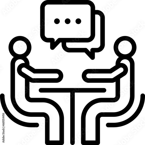 Discussion Outline Icon