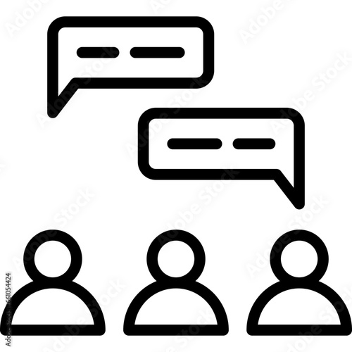 Discussion Outline Icon