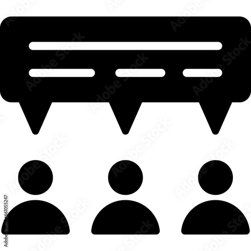 Discussion Glyph Icon