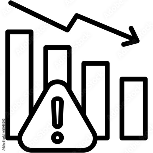 Recession Outline Icon