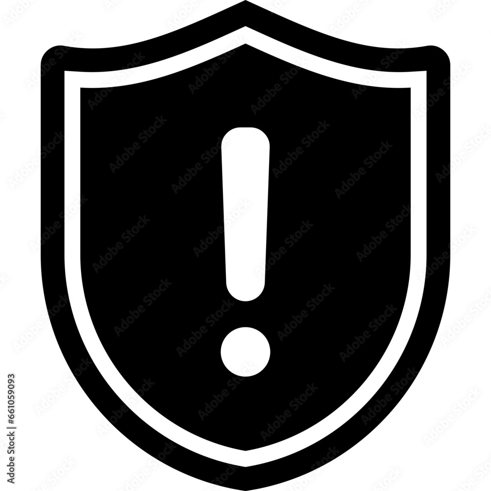 Warning Glyph Icon Warning Glyph Icon