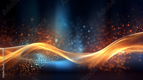  abstract futuristic sound wave background