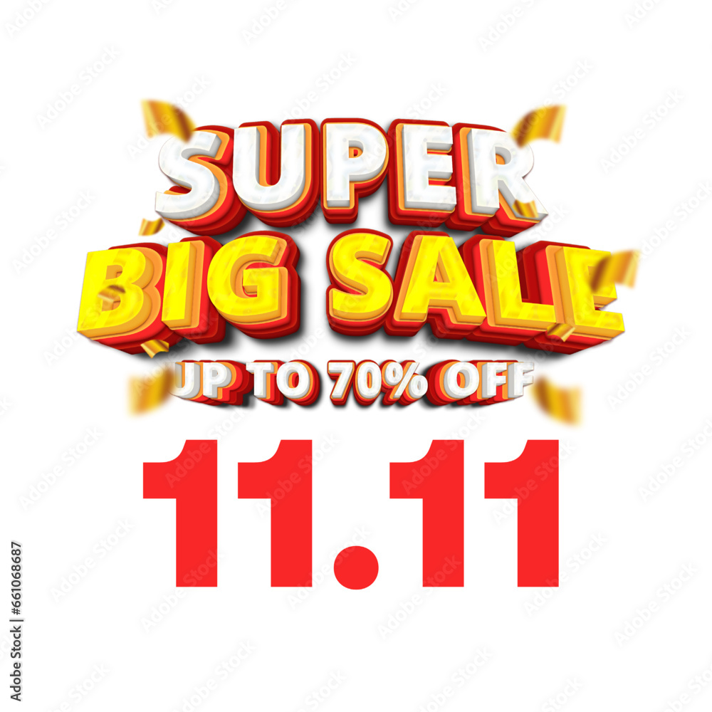 11.11 Super Big Sale
