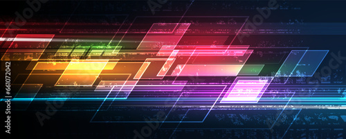 Racing speed background, vector illustration abstraction in car track