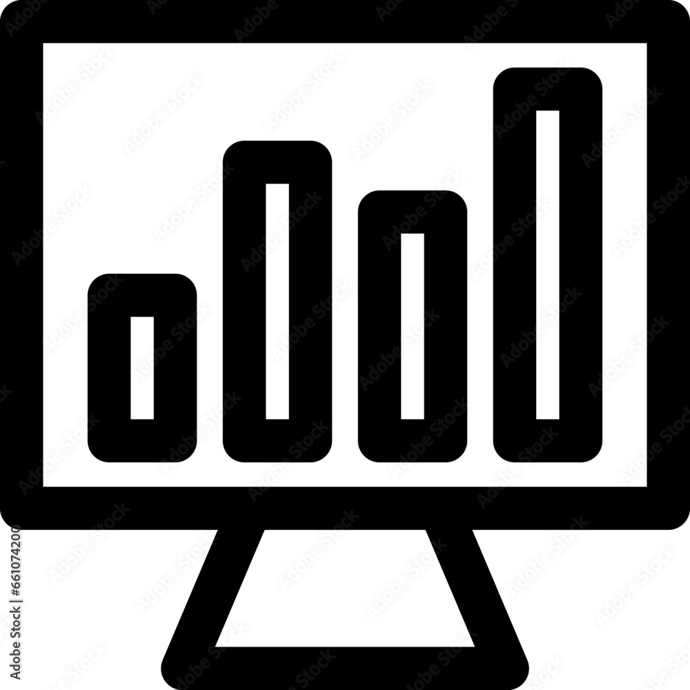 Analytics Outline Icon Analytics Outline Icon