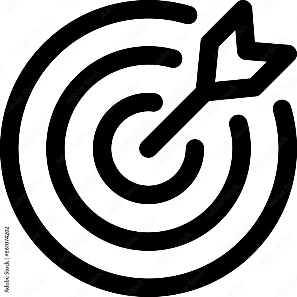 Target Outline Icon Target Outline Icon