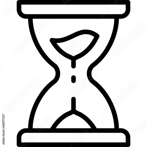 Sand Clock Outline Icon