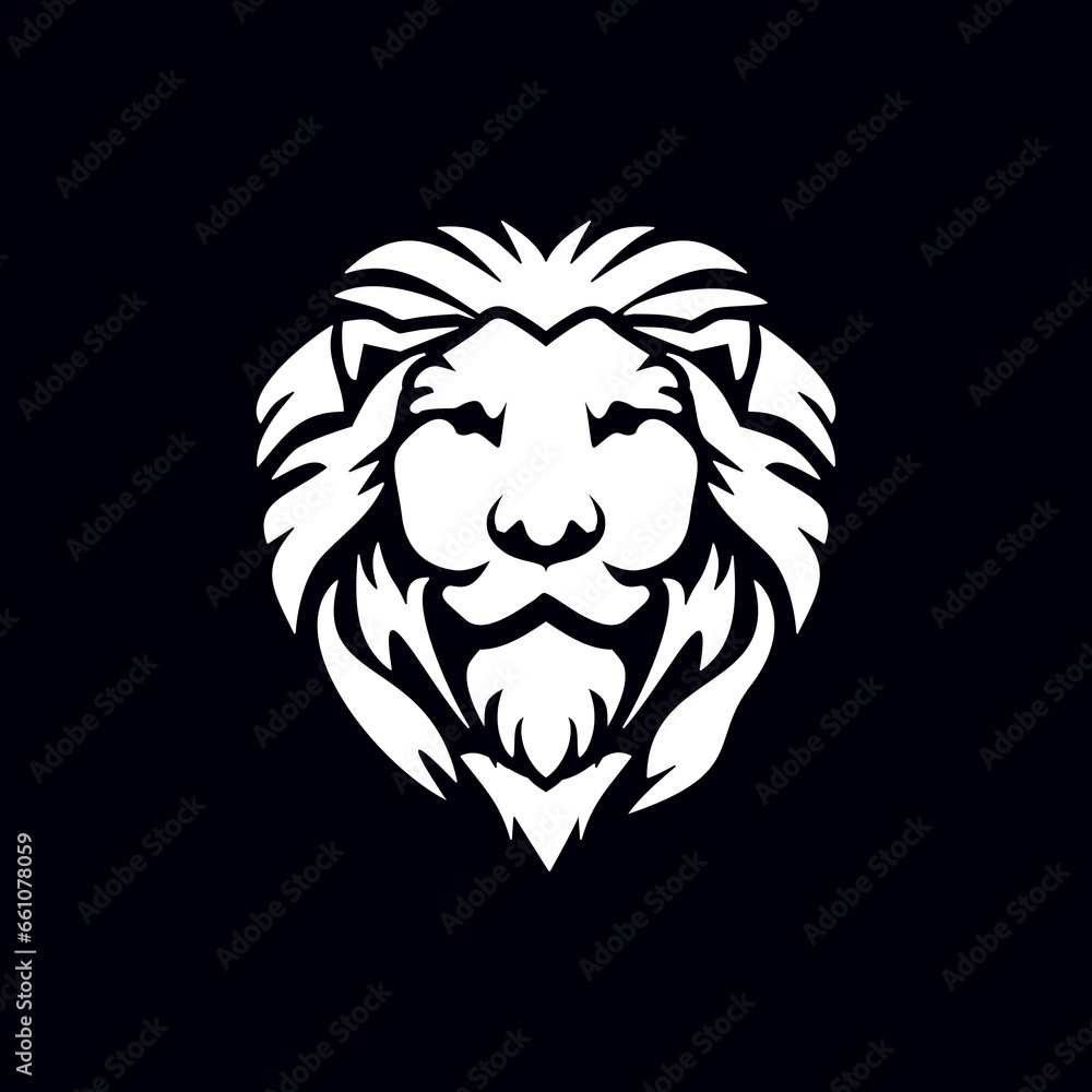 Lion Head Logo Vector Template Illustration Design Lion Head Logo Vector Template Illustration Design