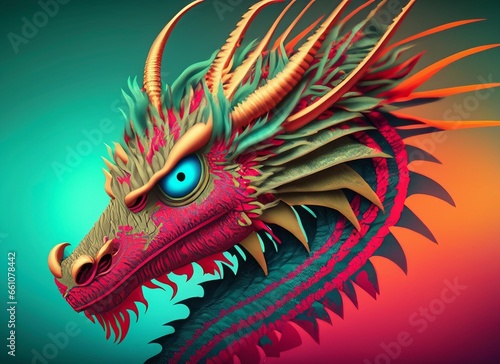 2024 dragon year  new year of the dragon  dragon year  wallpaper dragon  animal dragon  gold dragon  Abstract dragon as a symbol of the year 2024