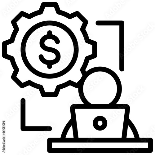 Self Employed Outline Icon
