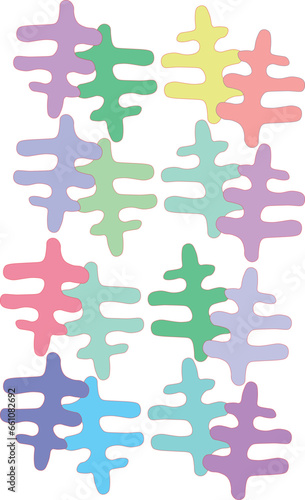 seamless pattern with puzzle
