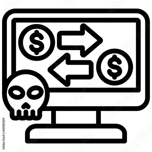 Danger Transfer Outline Icon