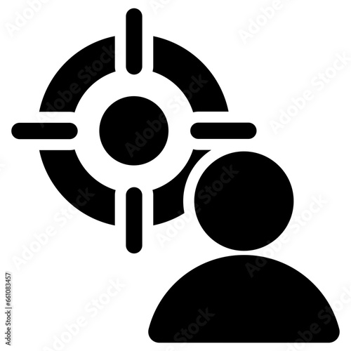 Target Identity Glyph Icon