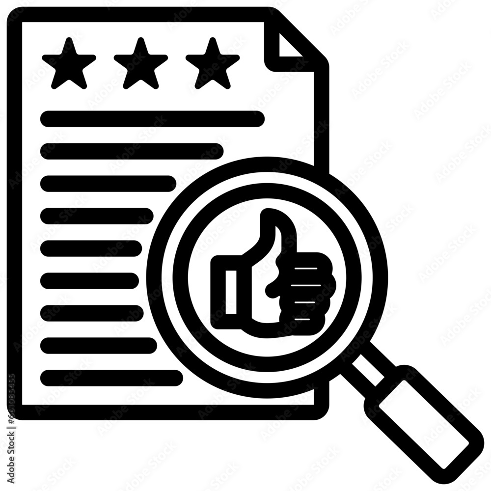 Review Outline Icon Review Outline Icon