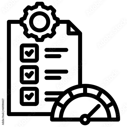 Kpi Outline Icon