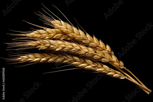 Ear of wheat spikelet