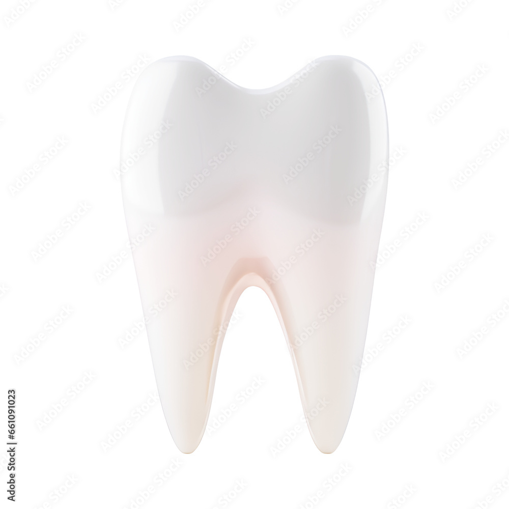 Tooth Isolated on a Transparent Background, Generative AI Tooth Isolated on a Transparent Background, Generative AI