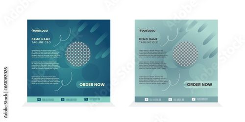 Social media post design 