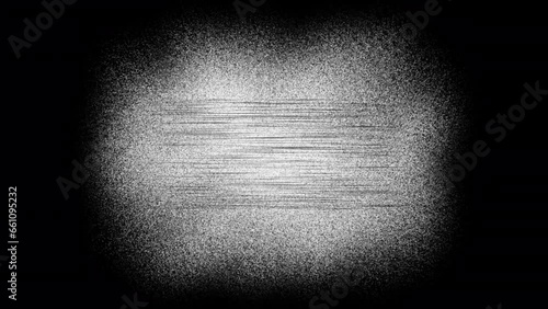 古い記憶やTV画面のノイズイメージ