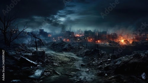 Battlefield, Night Battle © cherezoff