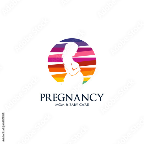 Free Download Pregnancy Logo Design Template Inspiration - GFXLoad