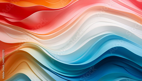 multicoloured wave background abstract wallpaper