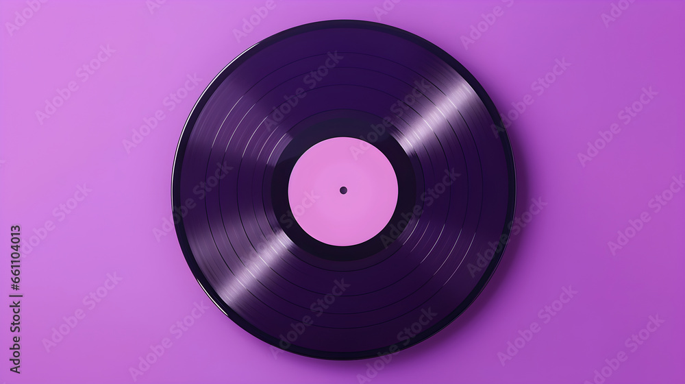 violet vinyl record with violet background violet vinyl record with violet background