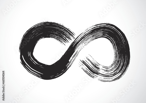 infinity symbol vector graphic design