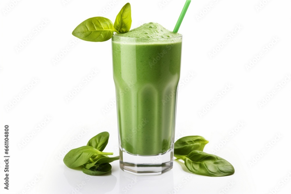 Green smoothie in a glass isolated on a white background, healthy green smoothies in the glass isolated, healthy drinks Green smoothie in a glass isolated on a white background, healthy green smoothies in the glass isolated, healthy drinks