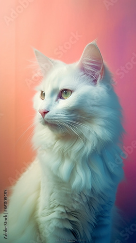 portrait of a cat © Veronica